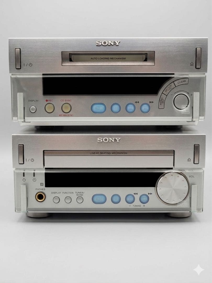Sony Cd Md Cassette Deck Jmd-7