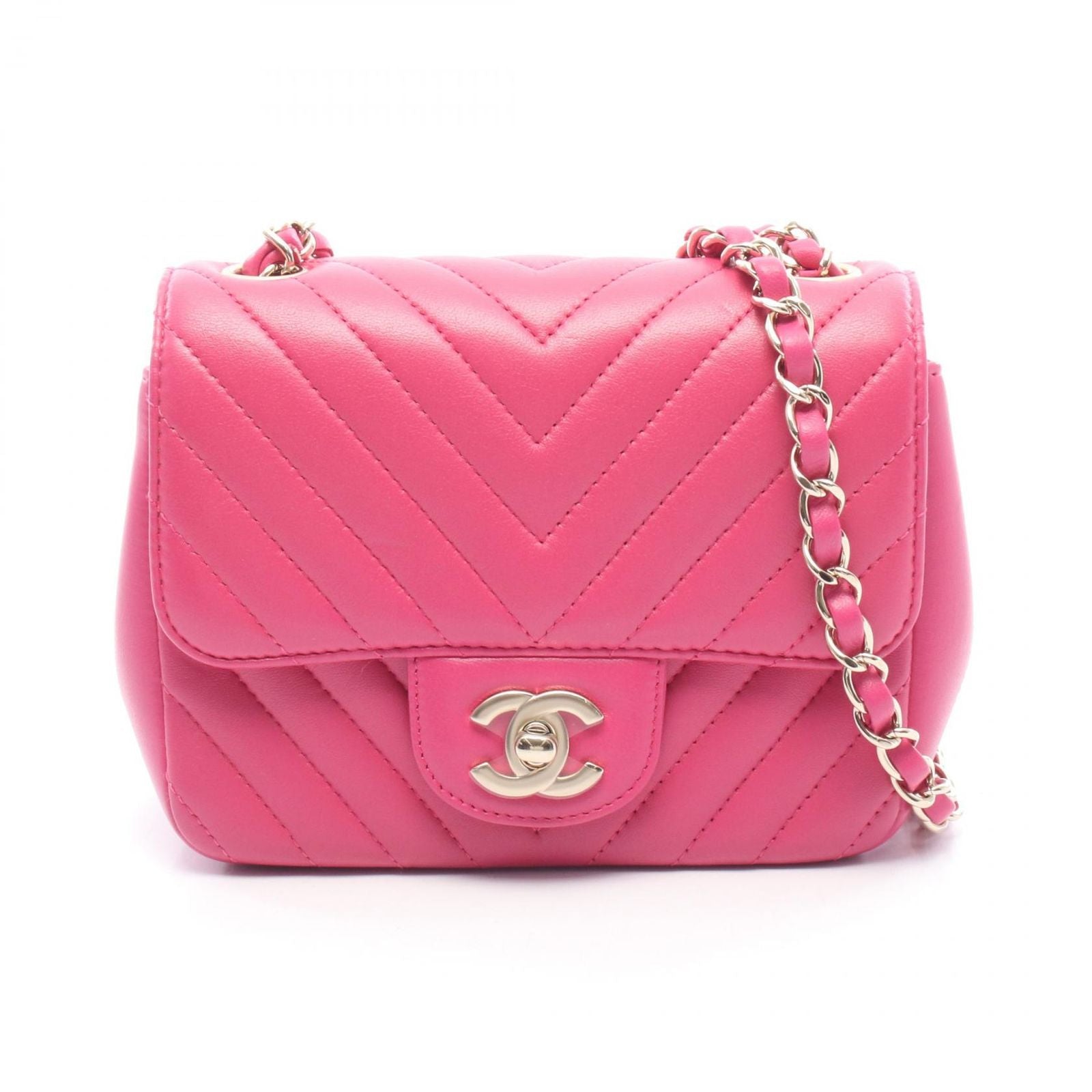 Chanel Shoulder Bag V A35200 Used A