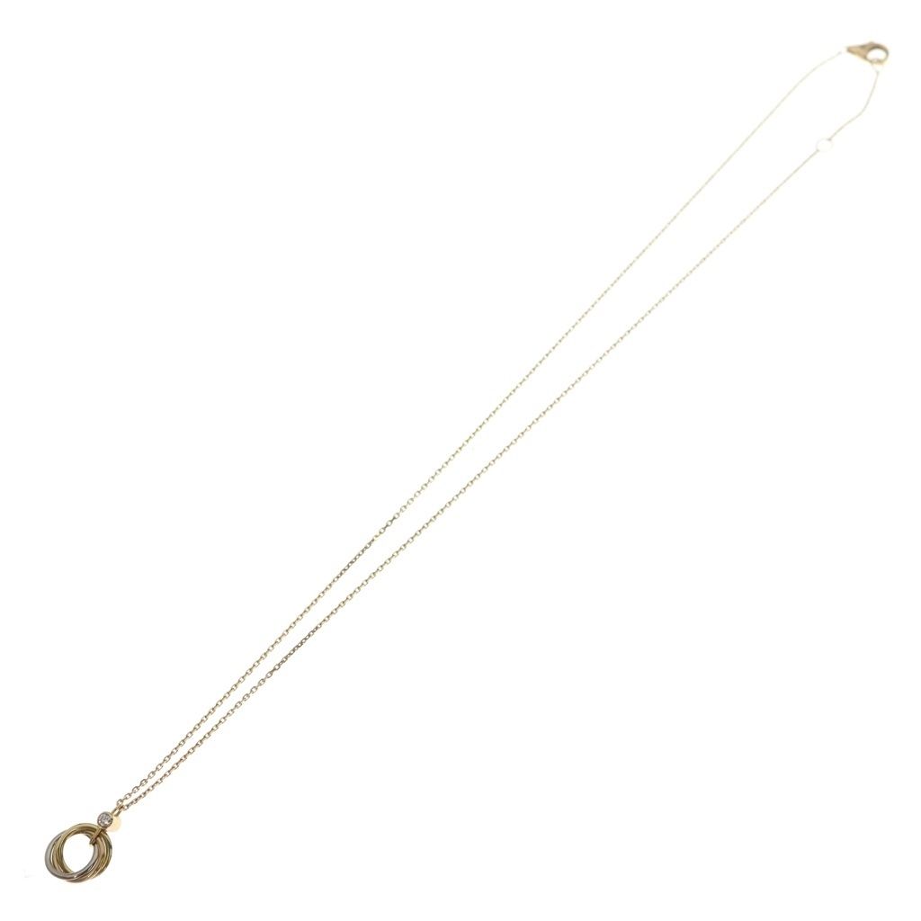 Cartier Necklace 1P Au750 Yg Wg Pg 3