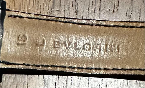 Bvlgari Leather Straps