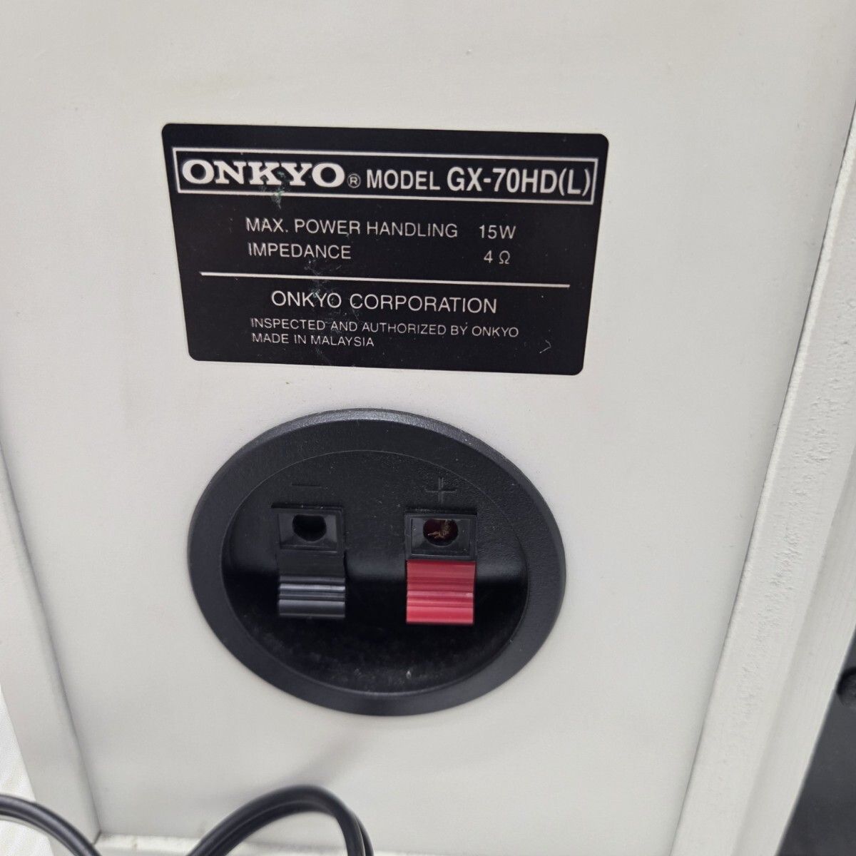Speaker S02376 Onkyo Wavio Gx-70Hd