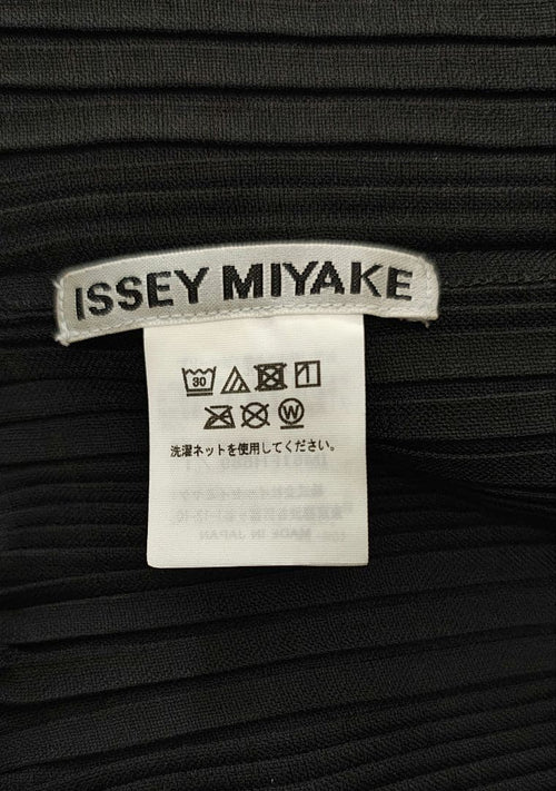 Issey Miyake Sleeveless Linen Like Rib Pleats