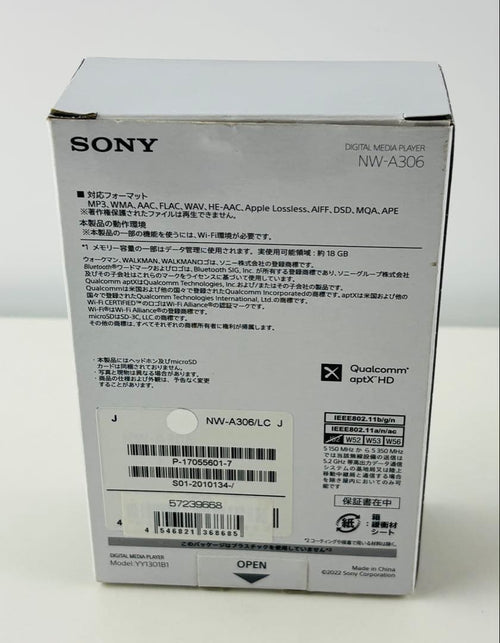 Sony Digital Audio Player Nw A306 32Gb 16