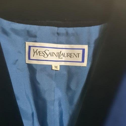 Yves Saint Laurent Collarless Jackets M
