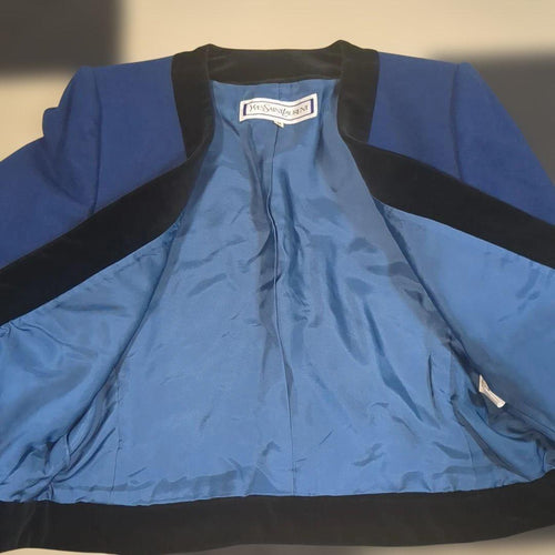 Yves Saint Laurent Collarless Jackets M