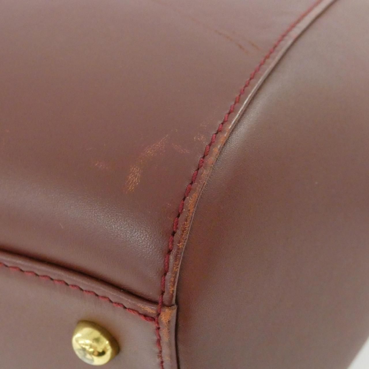 Cartier Carry Case Bordeaux( Gold(