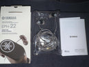 Yamaha Wired Earphones Eph-R22(B)