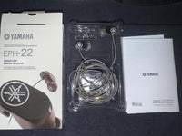 Yamaha Wired Earphones Eph-R22(B)