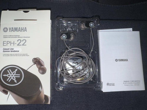 Yamaha Wired Earphones Eph-R22(B)