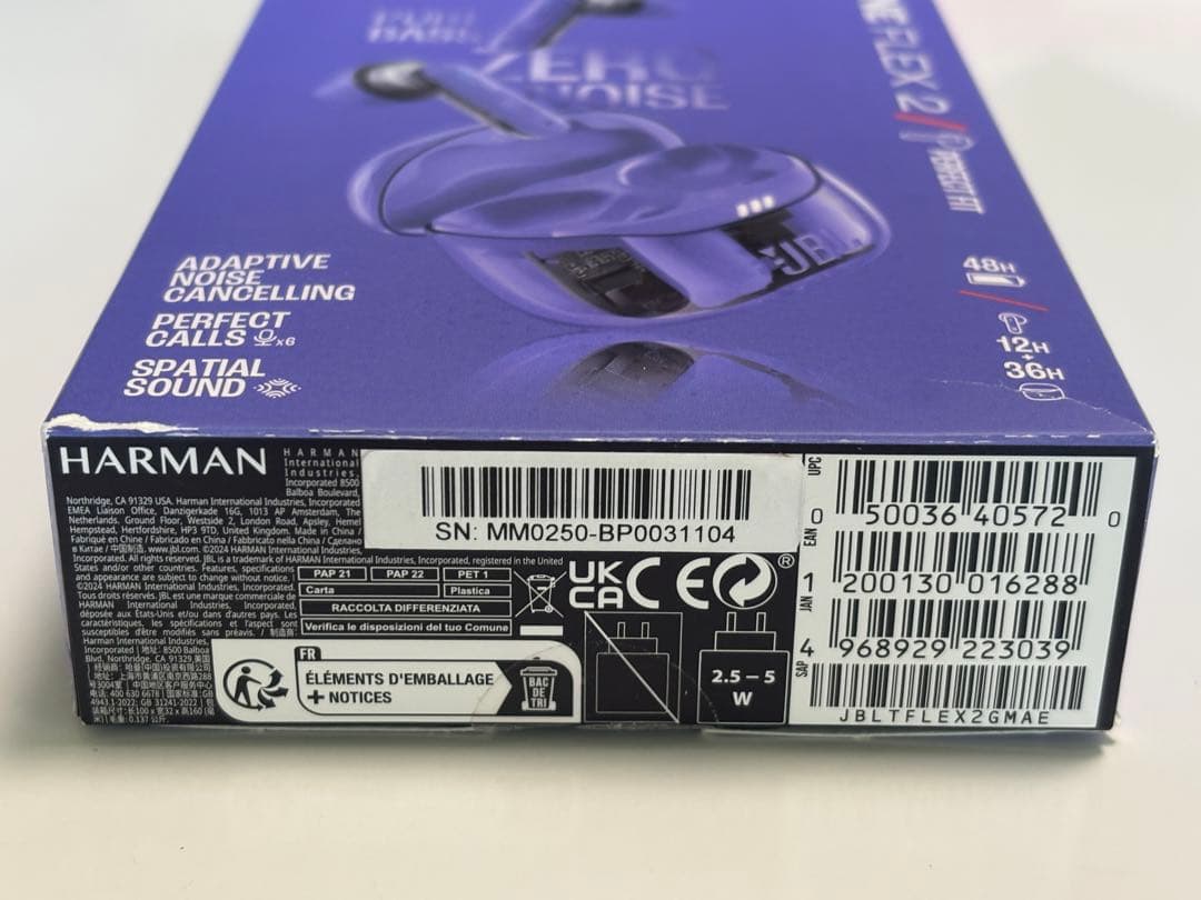 Jbl Wireless Earphones Tune Flex 2