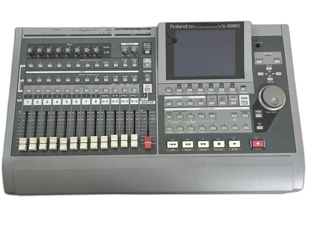 Roland Multi -Track Recorder 09 Vs-1680 Mtr Cdr-88Rw