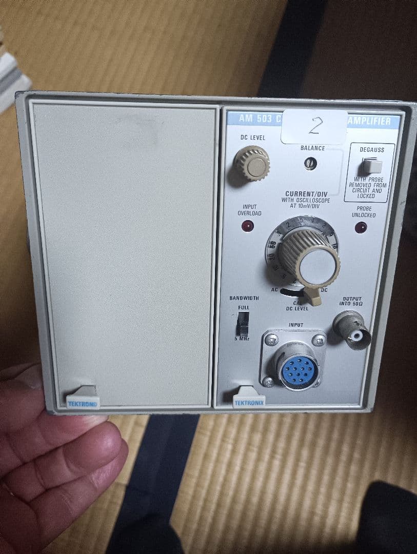 Other Am 503 Current Probe Tektronix