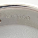 Ring 5 Off Tiffany&Co. 750Wg 6 4.87G