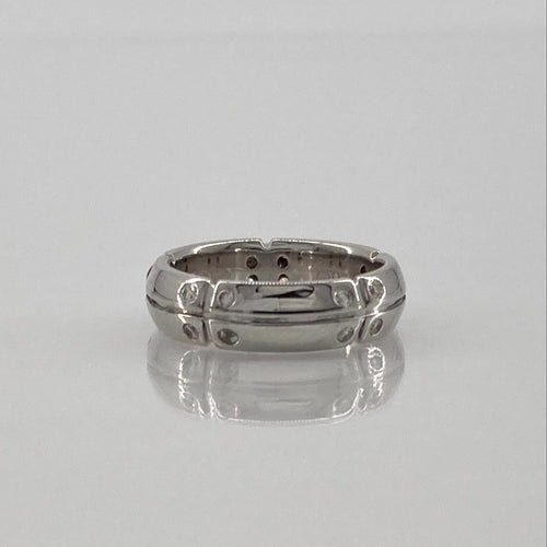 Ring 5 Off Tiffany&Co. 750Wg 6 4.87G
