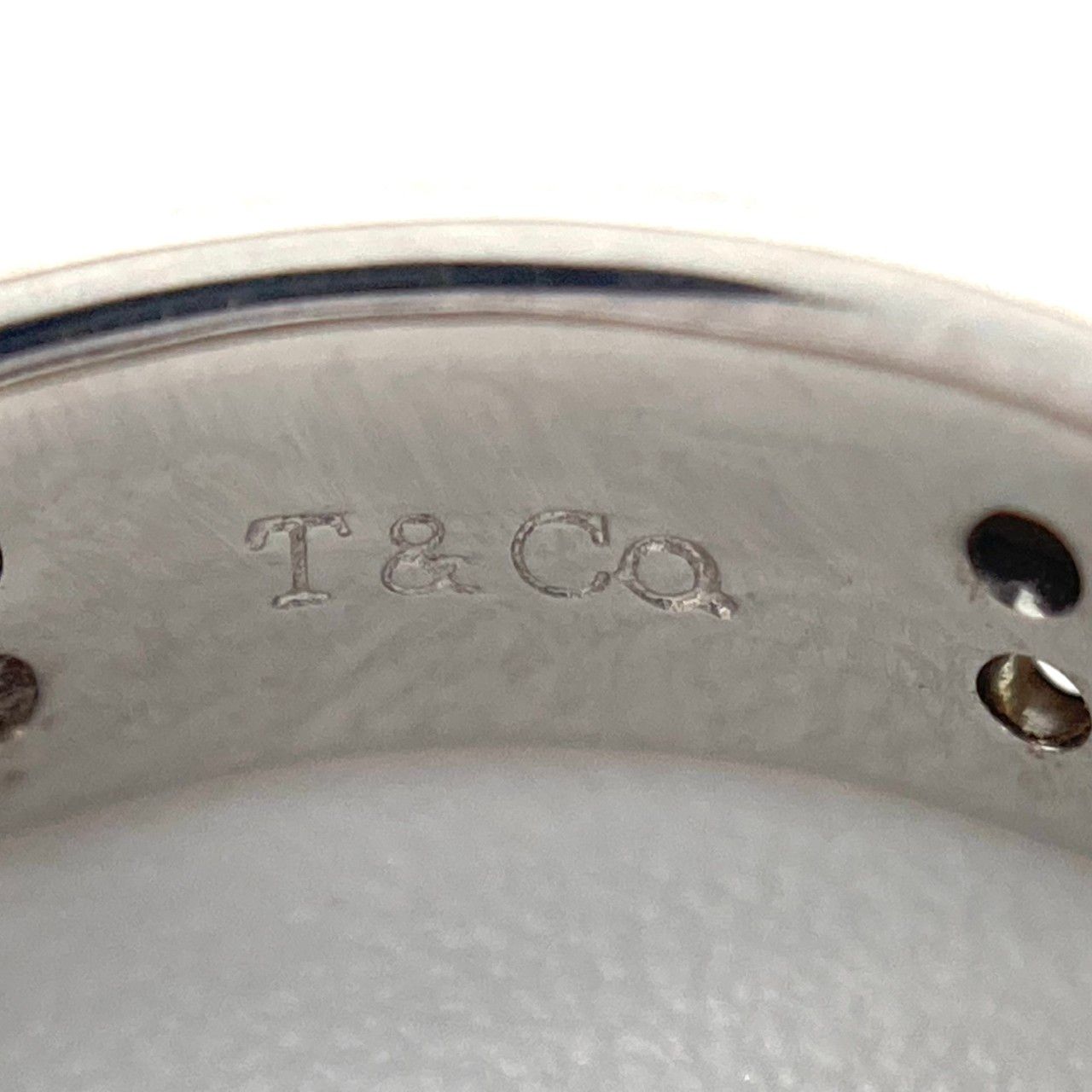 Ring Tiffany&Co. 750Wg 6 4.87G