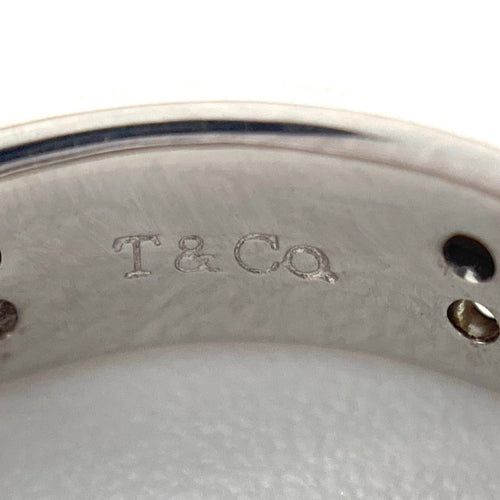 Ring 5 Off Tiffany&Co. 750Wg 6 4.87G