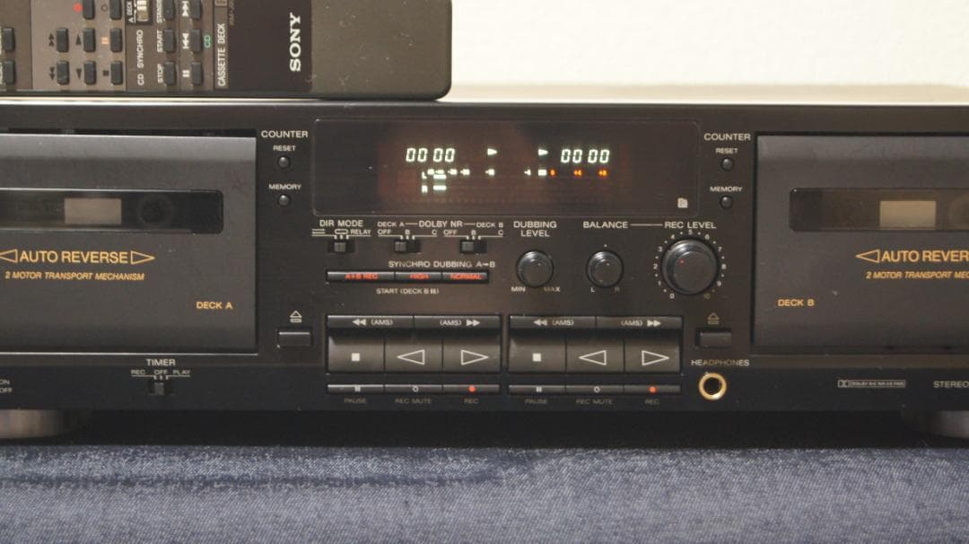 Sony Cd, Md Cassette Decks Tc-Wr795