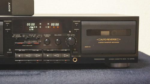 Sony Cd, Md Cassette Decks Tc-Wr795