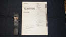 Sony Cd, Md Cassette Decks Tc-Wr795