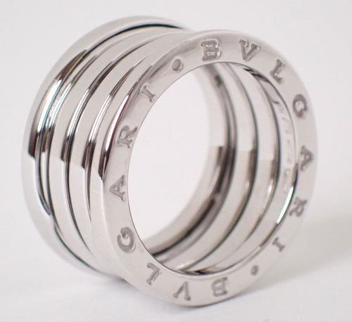 Bvlgari Ring B.Zero1 4 #50(9 K18Wg 10.4G