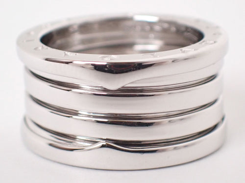 Bvlgari Ring B.Zero1 4 #50(9 K18Wg 10.4G