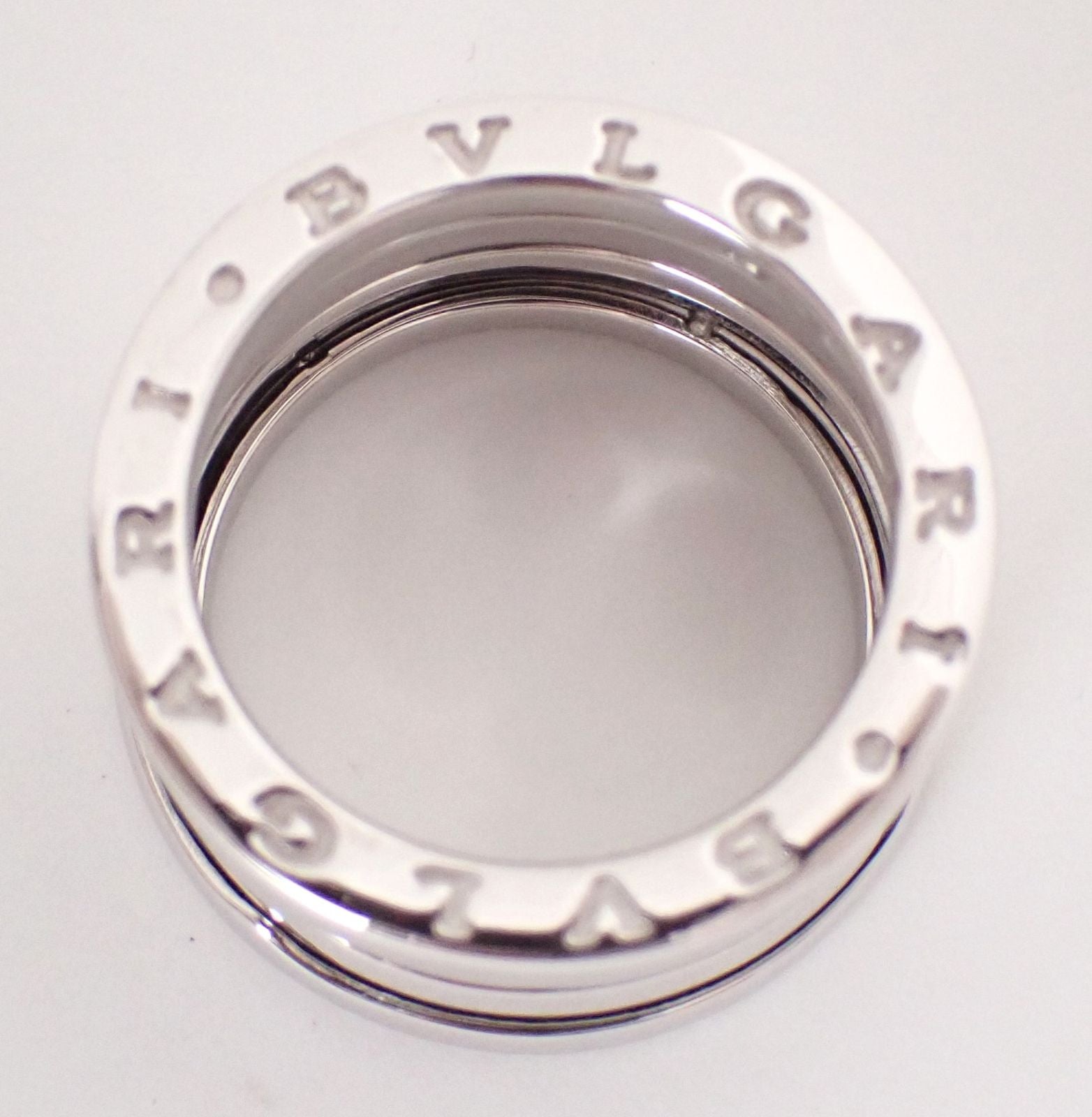 Bvlgari Ring B.Zero1 4 #50(9 K18Wg 10.4G