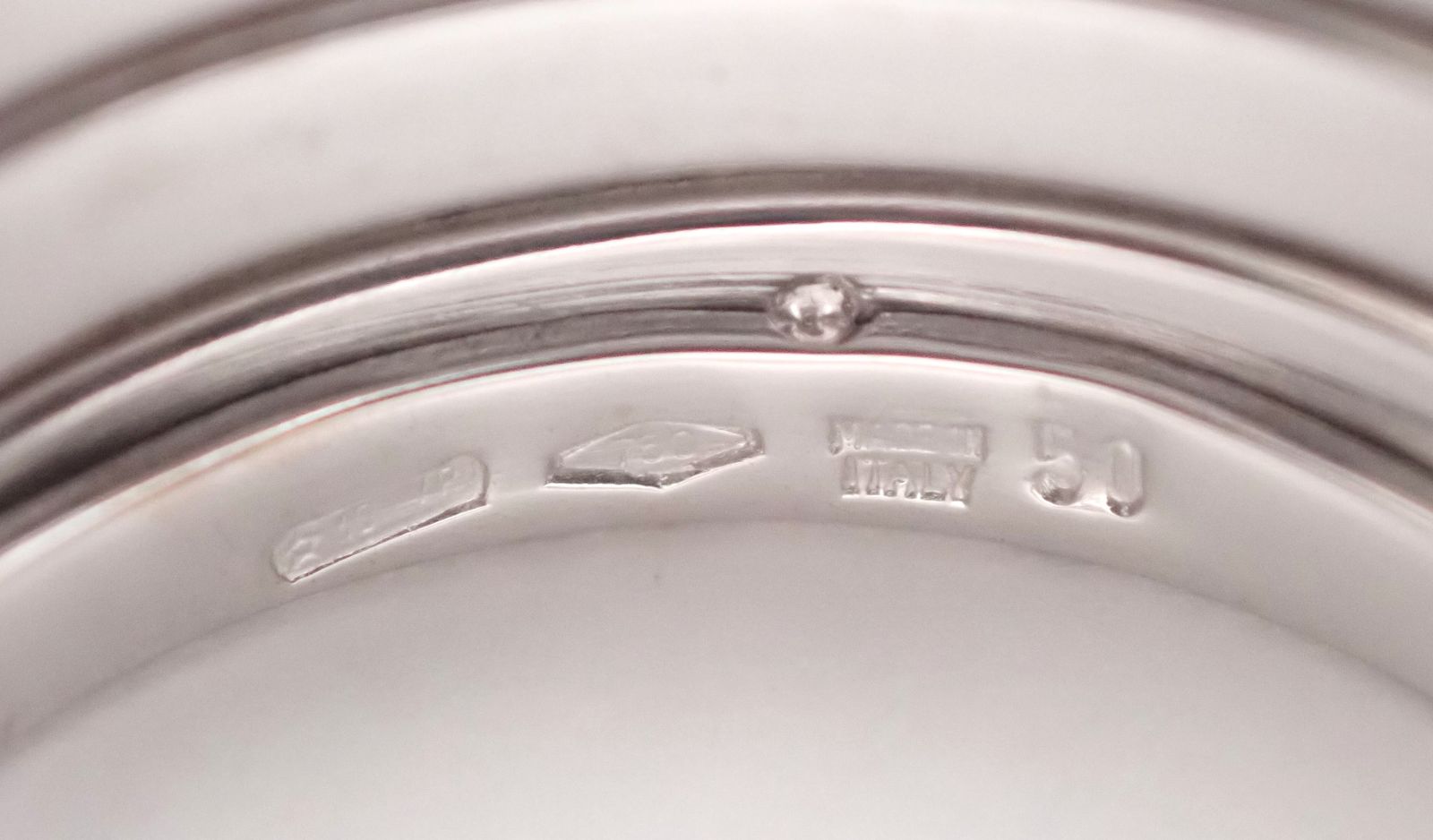 Bvlgari Ring B.Zero1 4 #50(9 K18Wg 10.4G
