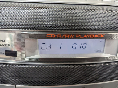 Panasonic Cd Md Cassette Deck Rx-Ed57-S