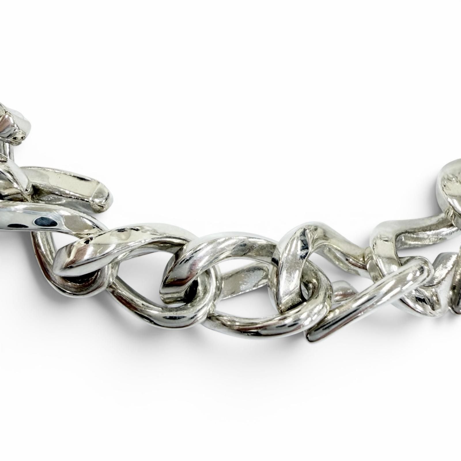Tiffany Bracelet Tiffany&Co. Ag925 22 40.5G 275000 (Color)