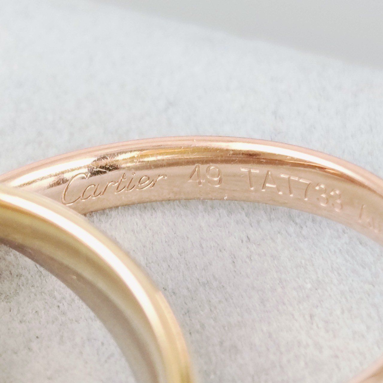 Cartier Ring 18 K18 5.8 9 Z963