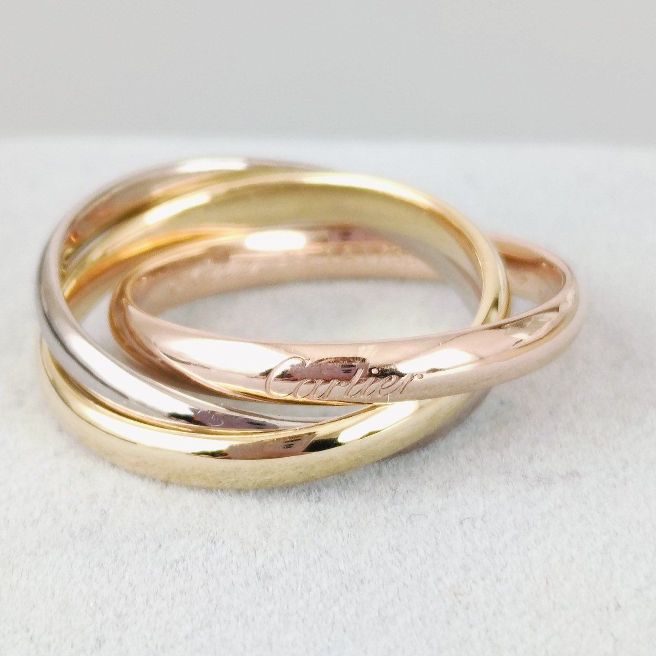 Cartier Ring 18 K18 5.8 9 Z963