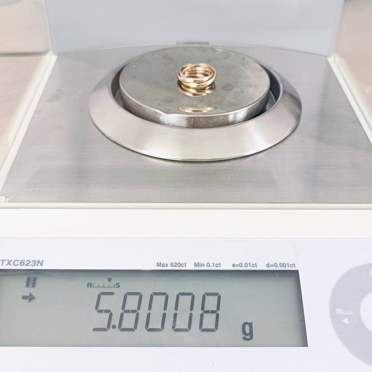 Cartier Ring 18 K18 5.8 9 Z963