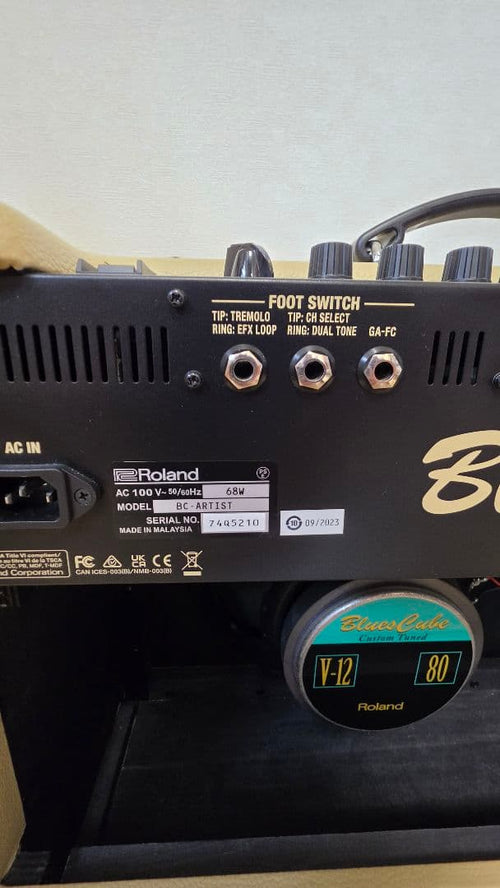 Roland Guitar Amplifiers 2023 Blues Cube Artist 112 80W