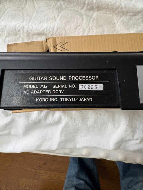 Korg Effects Boards A6 Guitar Sound Processor