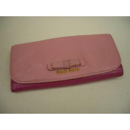 Miu Long Wallets Miumiu