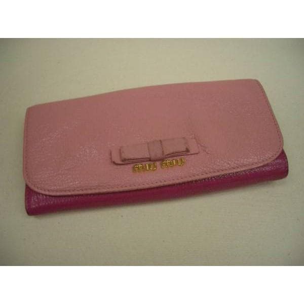 Miu Long Wallets Miumiu