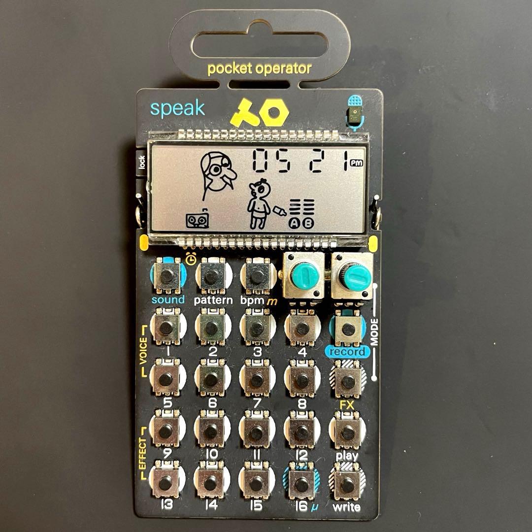 Sequencers Teenage Engineering Po-35 Speak