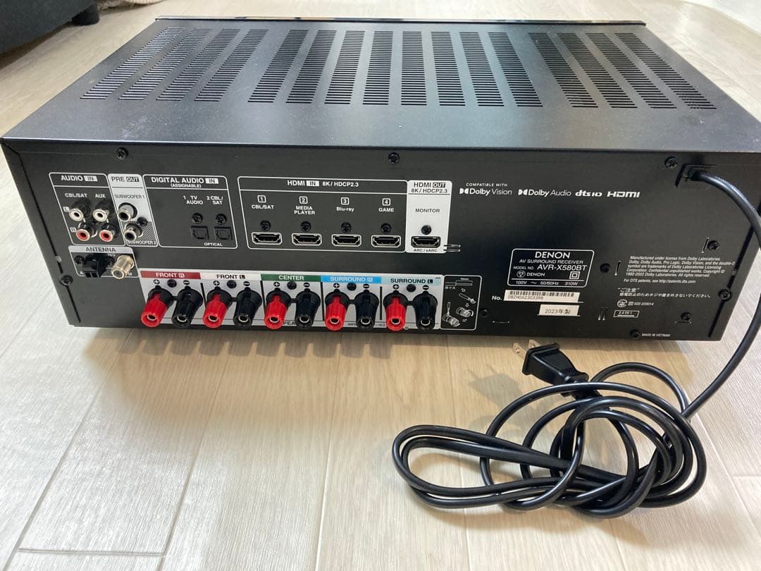 Av Amplifiers Denon Avr X580Bt