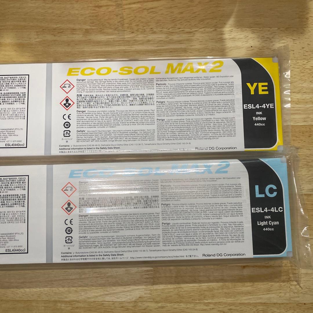 Roland Ink Cartridge/Refilled Eco-Sol Max2