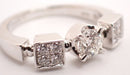 Bvlgari Ring 750Wg #49 8 3.9G