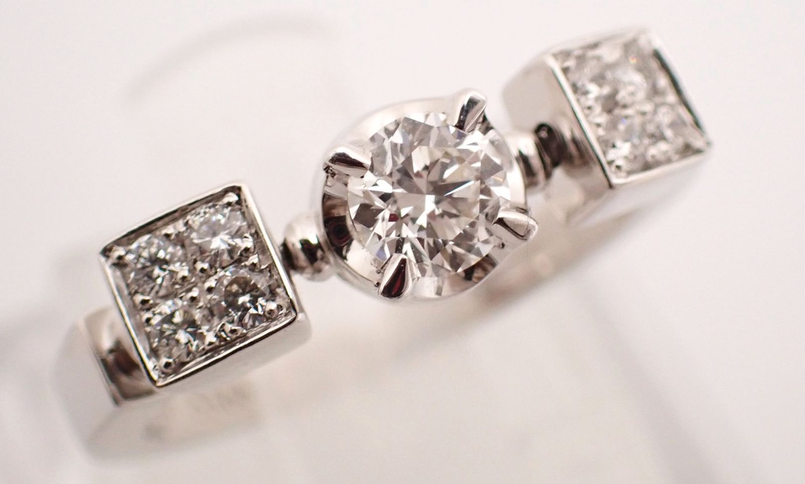 Bvlgari Ring 750Wg #49 8 3.9G