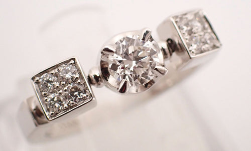 Bvlgari Ring 750Wg #49 8 3.9G