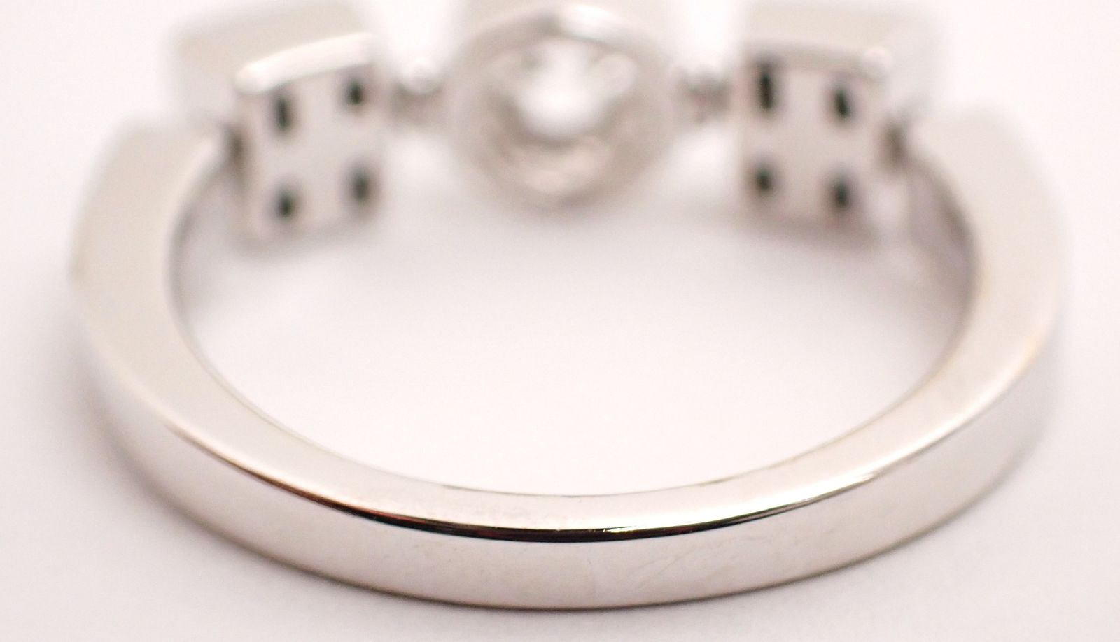 Bvlgari Ring 750Wg #49 8 3.9G