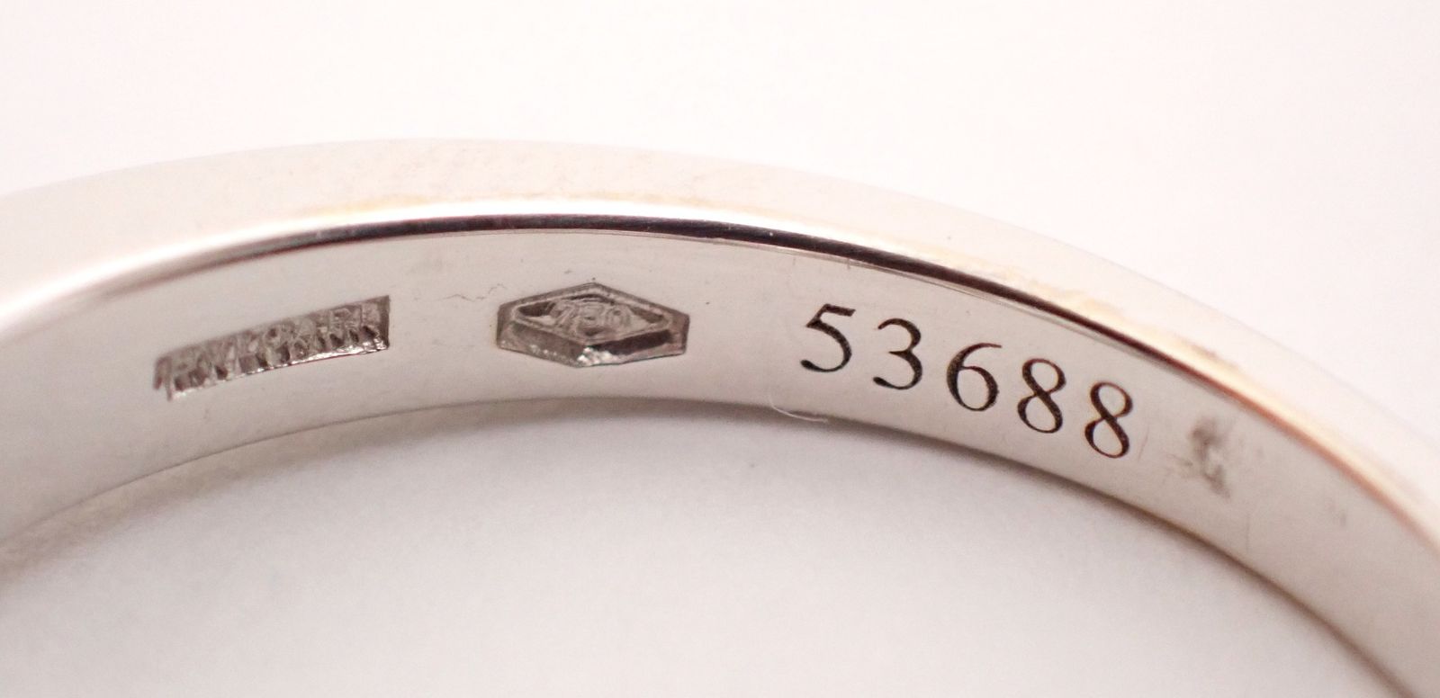 Bvlgari Ring 750Wg #49 8 3.9G