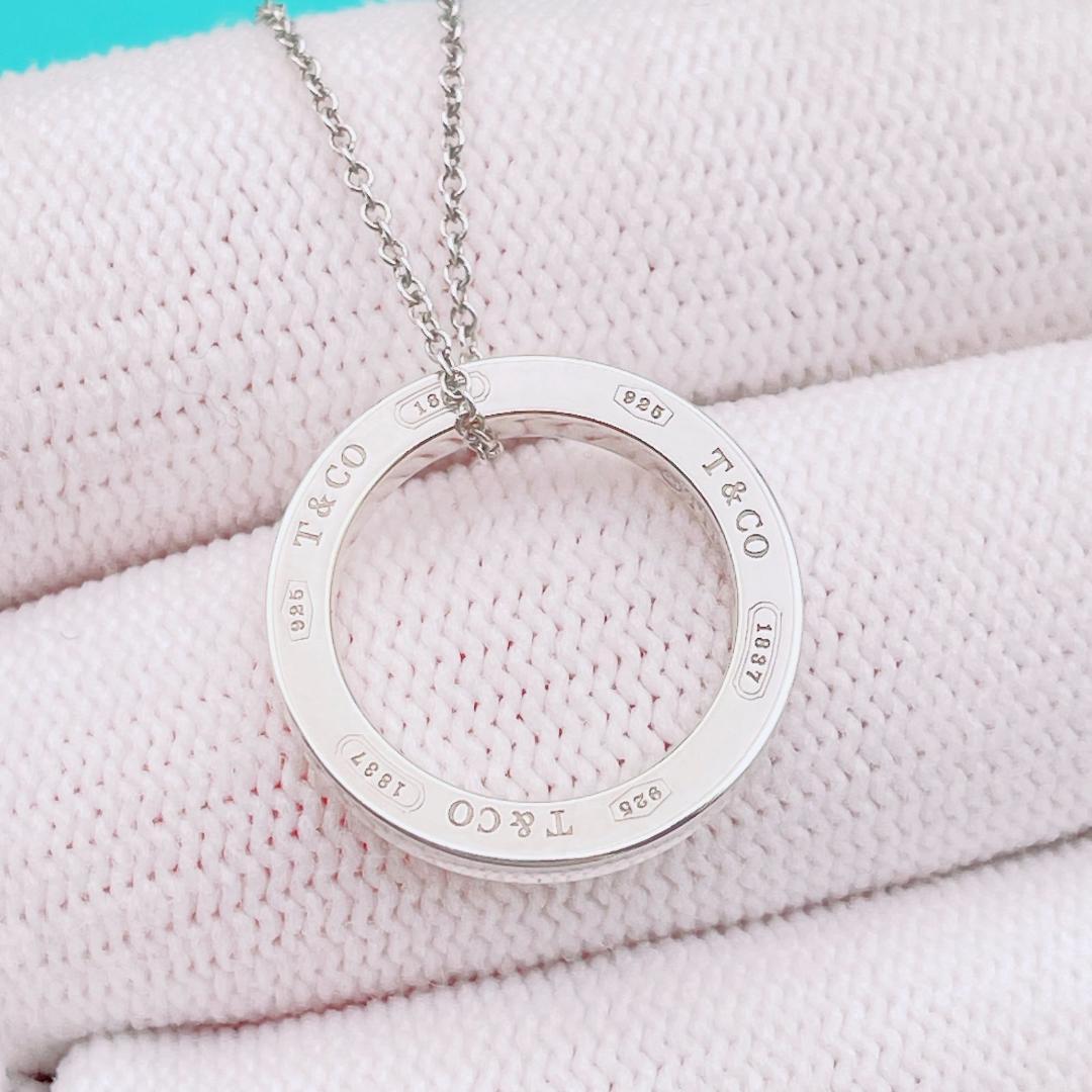 Tiffany Necklace 1837 Ag925 3.6G