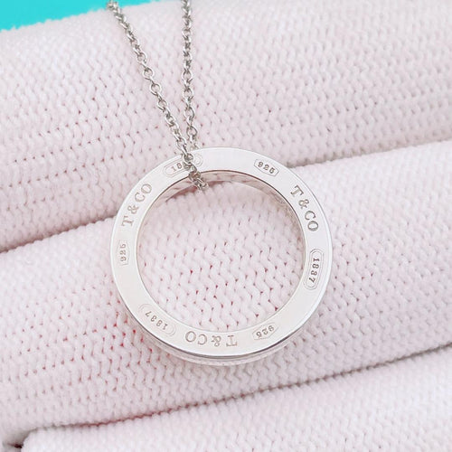 Tiffany Necklace 1837 Ag925 3.6G