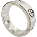 Cartier Ring 10 3P K18Wg 18 8.6G 50 1998 Gd