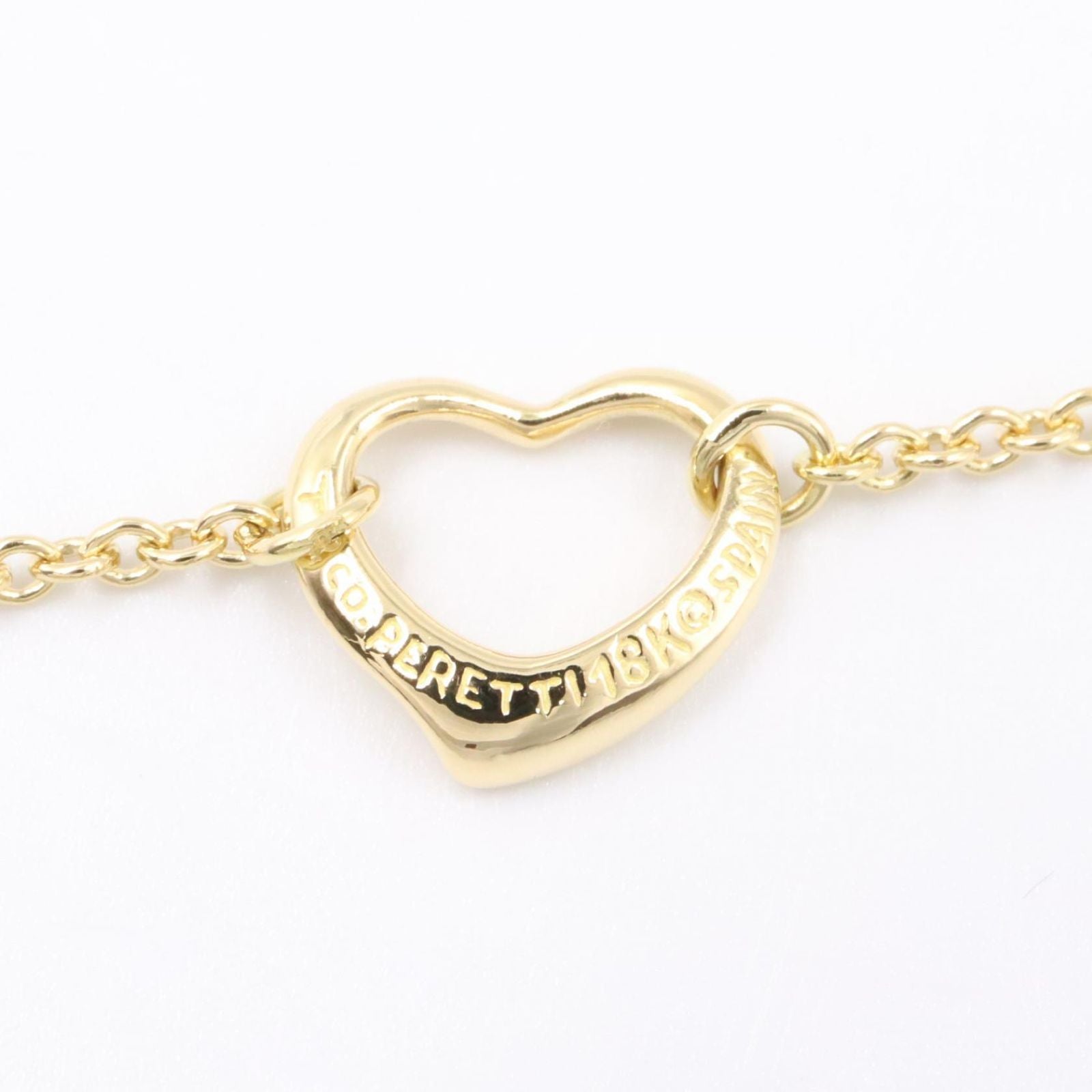 Tiffany Bracelet Co 18 K18 Used A