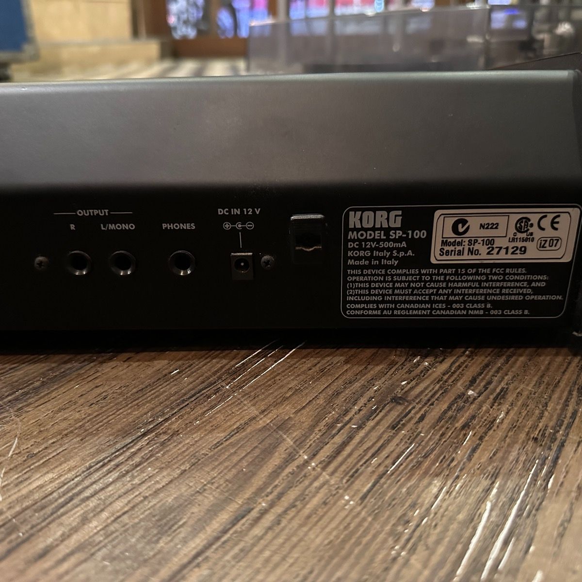 Korg Keyboard Electronic Piano Sp-100