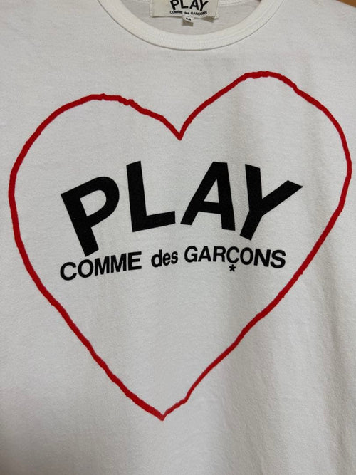 Play Comme Des Garcons Short-Sleeve T